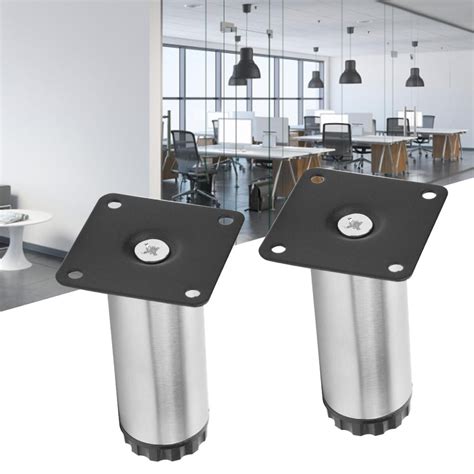 adjustable stainless steel kitchen cabinet legs|stainless steel adjustable countertop legs.